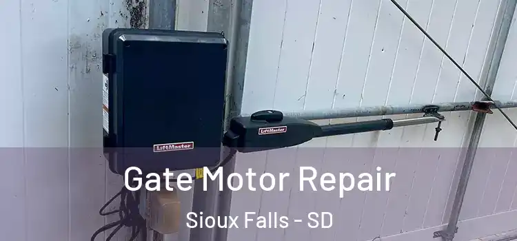 Gate Motor Repair Sioux Falls - SD